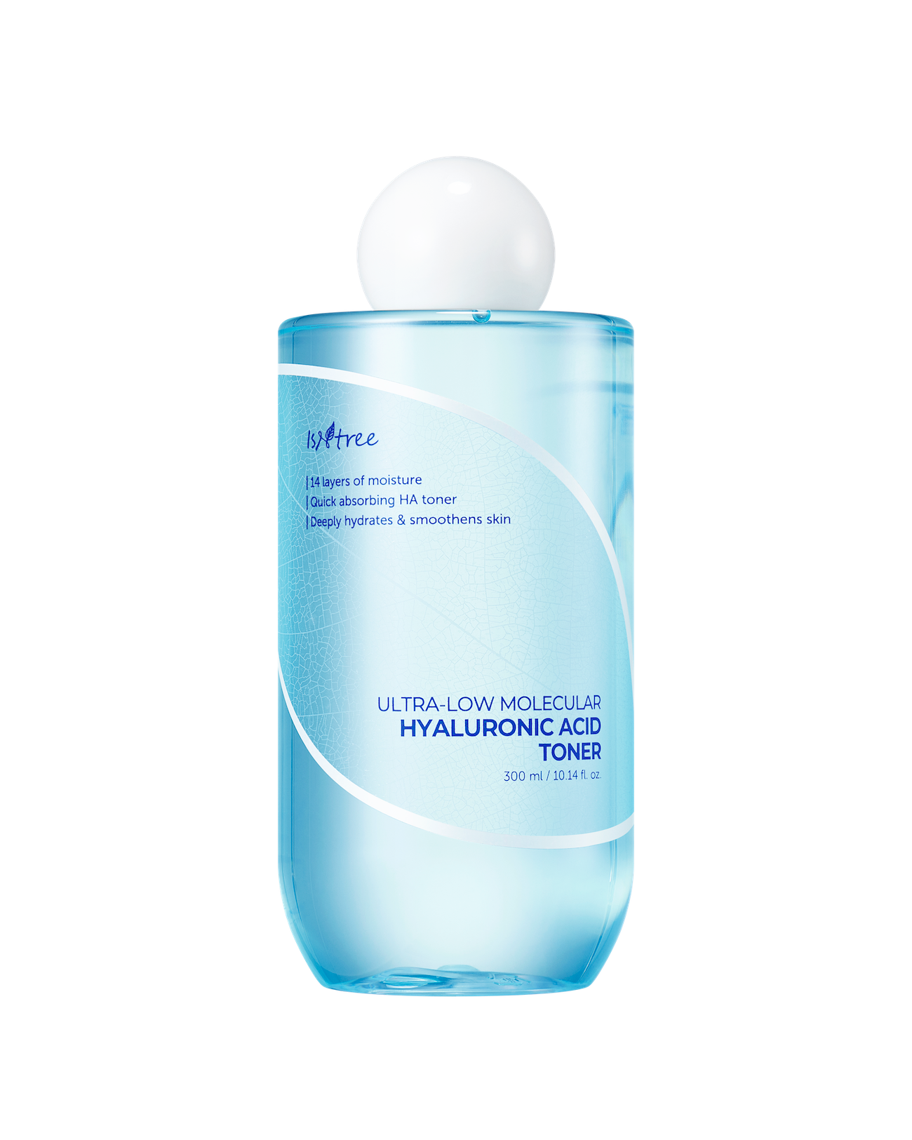 Ultra-Low Molecular Hyaluronic Acid Toner 300ml | ISNTREE