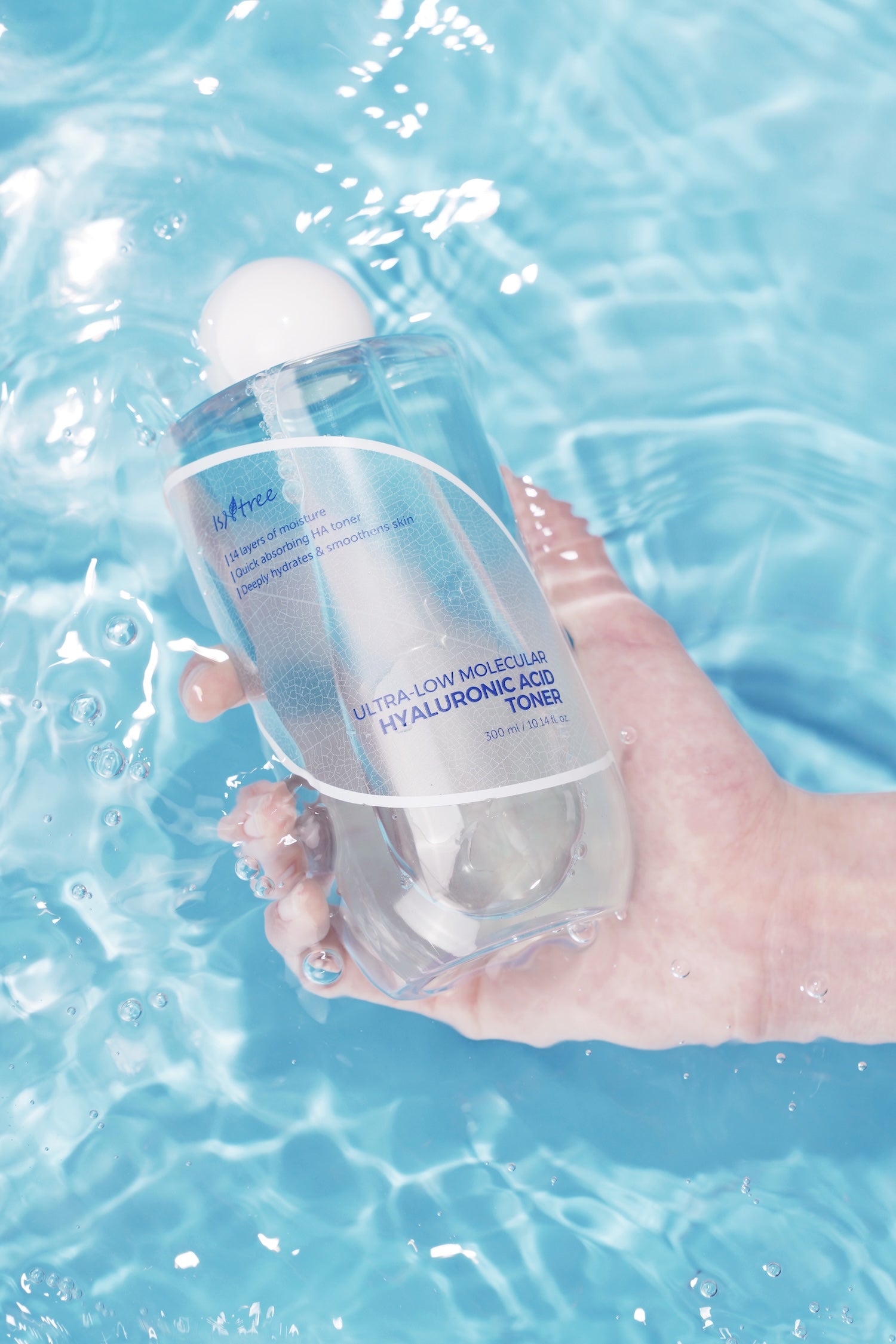 Ultra-Low Molecular Hyaluronic Acid Toner 300ml | ISNTREE