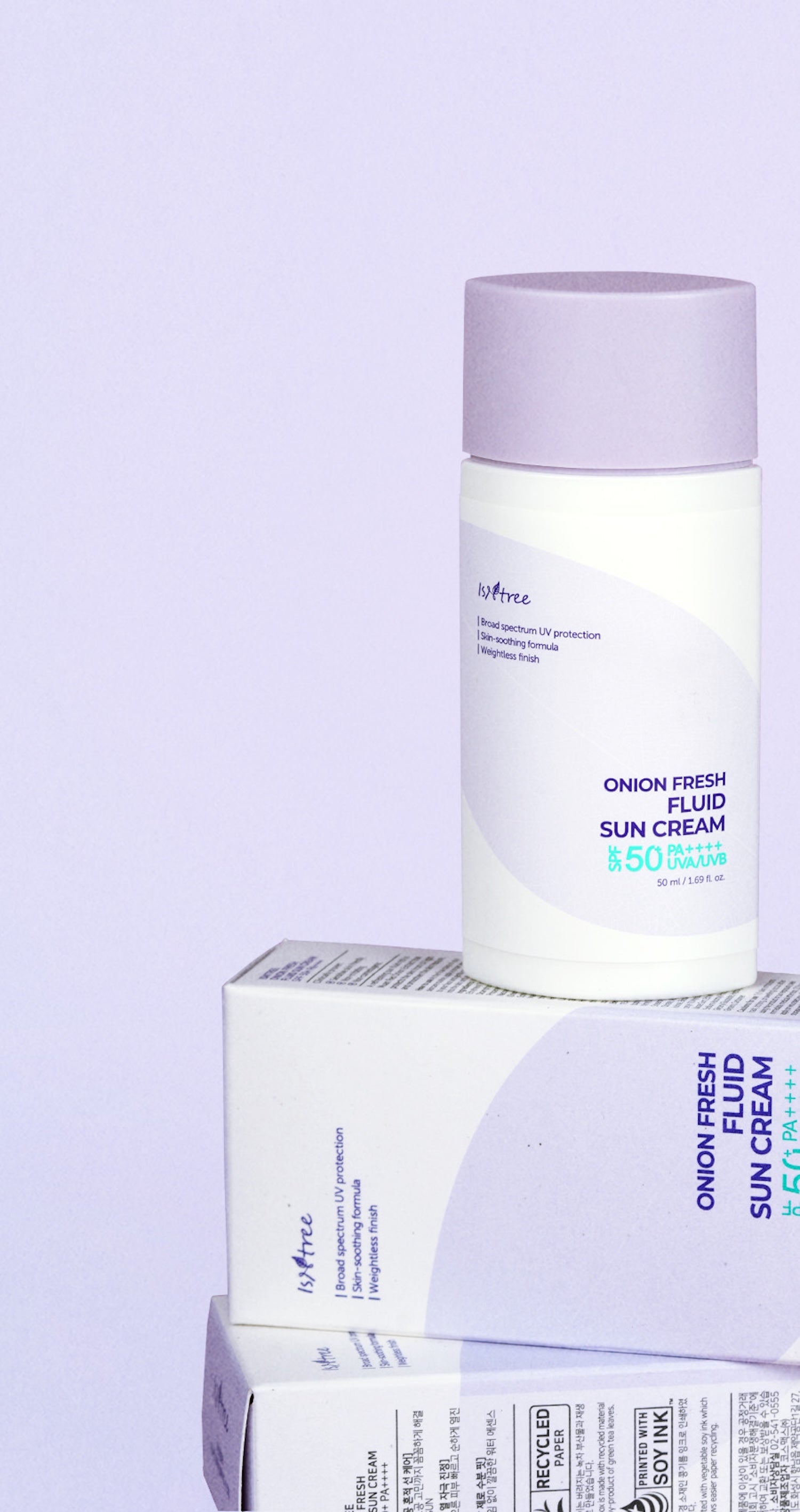 Onion Fresh Fluid Sun Cream 50ml | ISNTREE