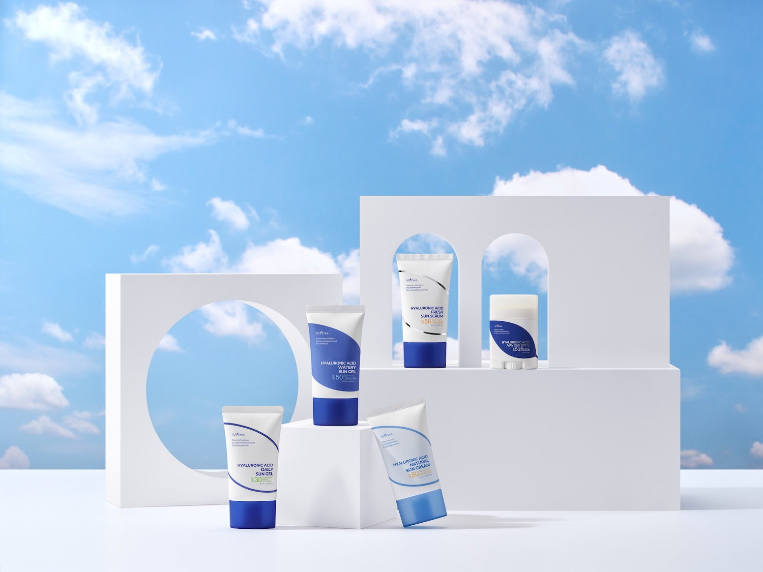 Hyaluronic Acid Fresh Sun Serum 50ml | ISNTREE