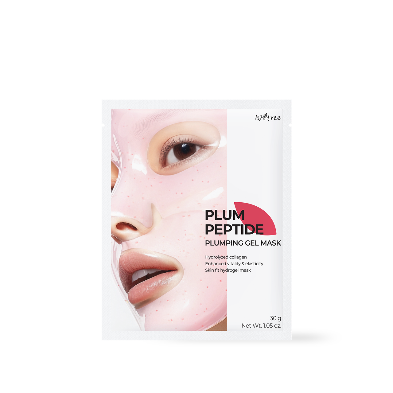 ISNTREE Plum Peptide Plumping Gel Mask - Exquisite Hydration