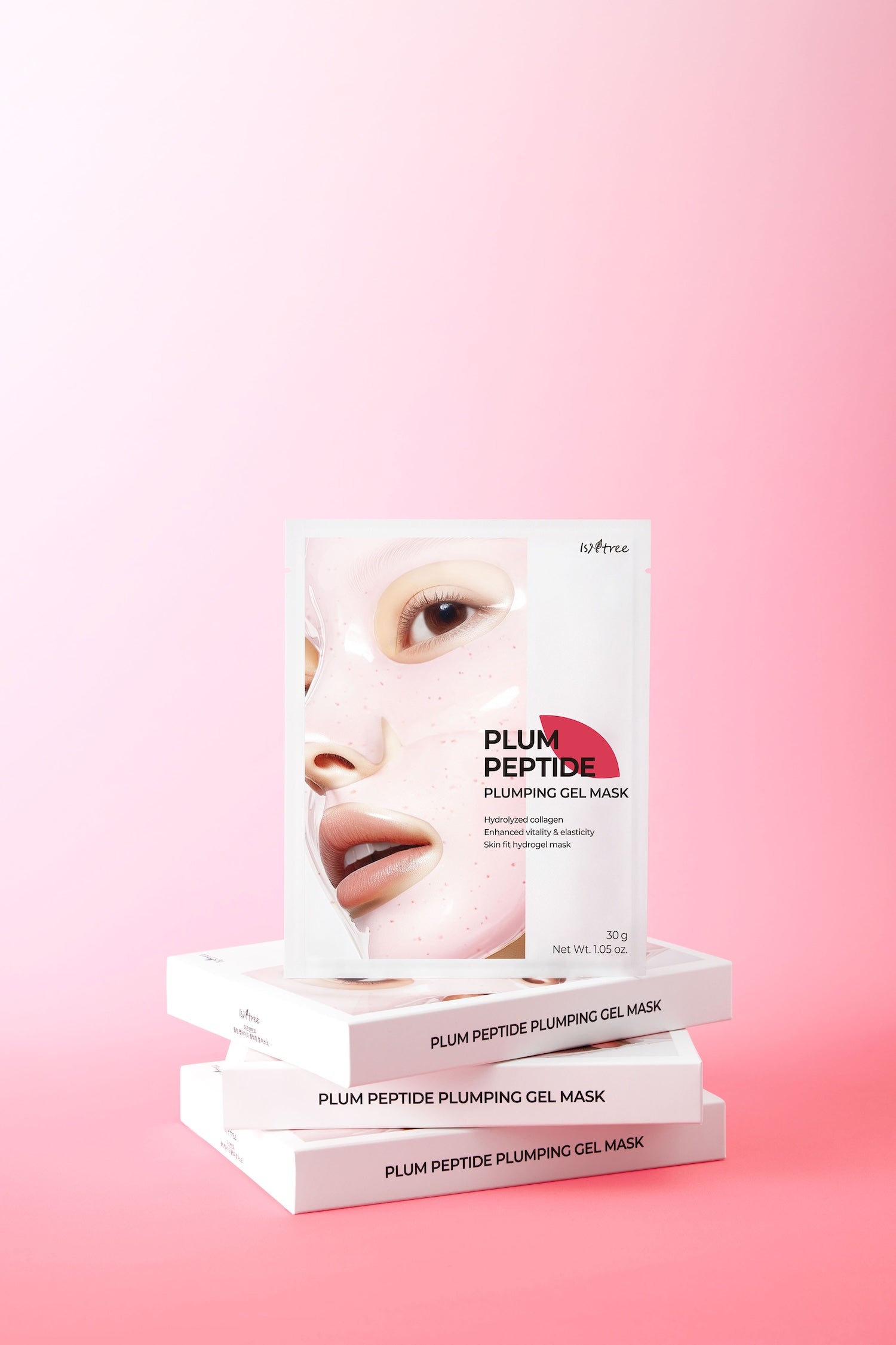 Plum Peptide Plumping Gel Mask 30g*4ea | ISNTREE