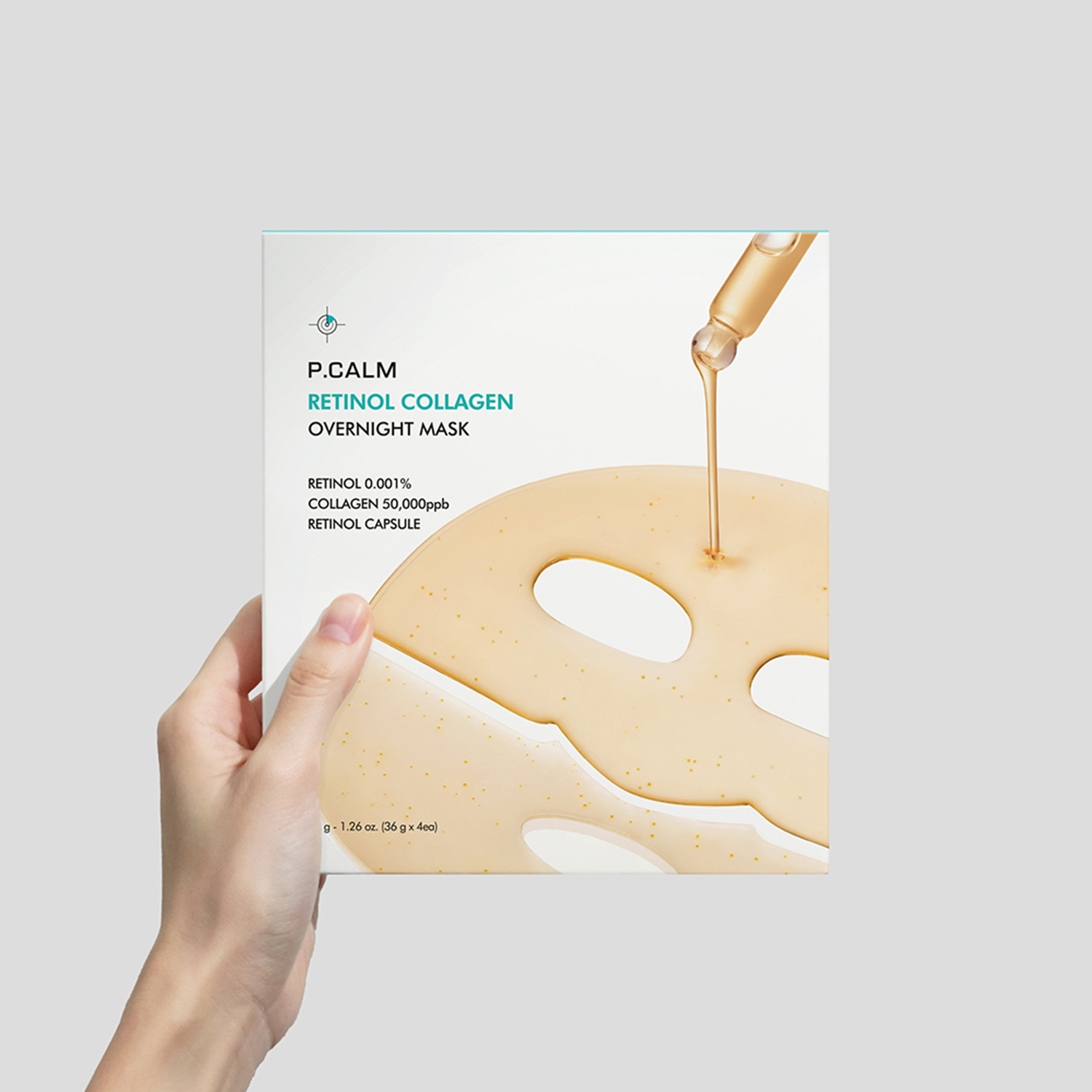 Retinol Collagen Overnight Mask 36g*4 | P.CALM