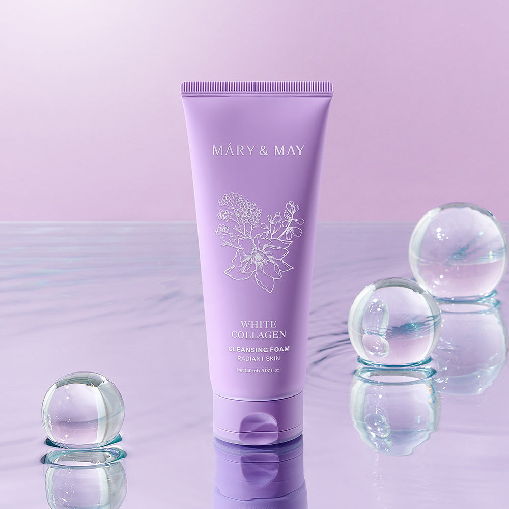 White Collagen Cleansing Foam 150ml | Mary&May