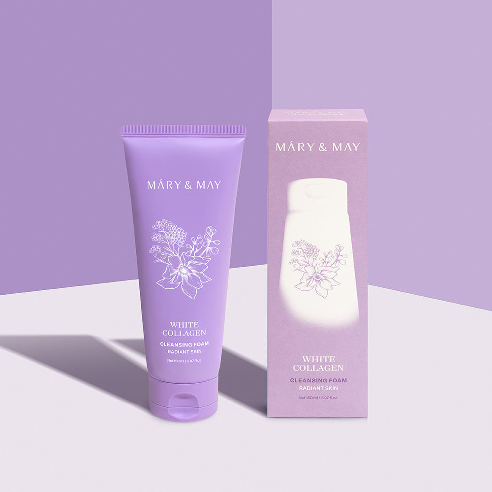 White Collagen Cleansing Foam 150ml | Mary&May