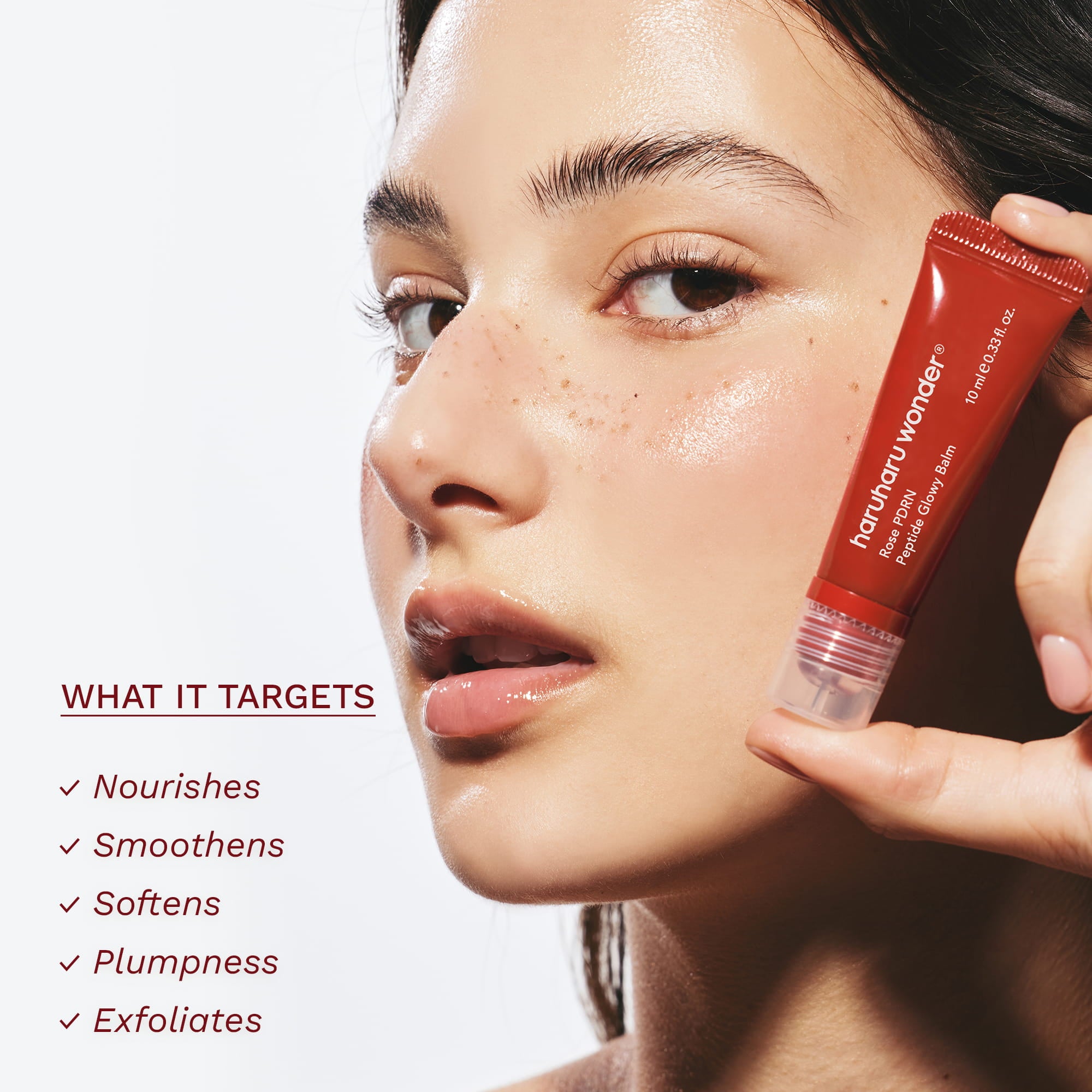 Rose PDRN Peptide Glowy Balm 10ml | Haruharu Wonder