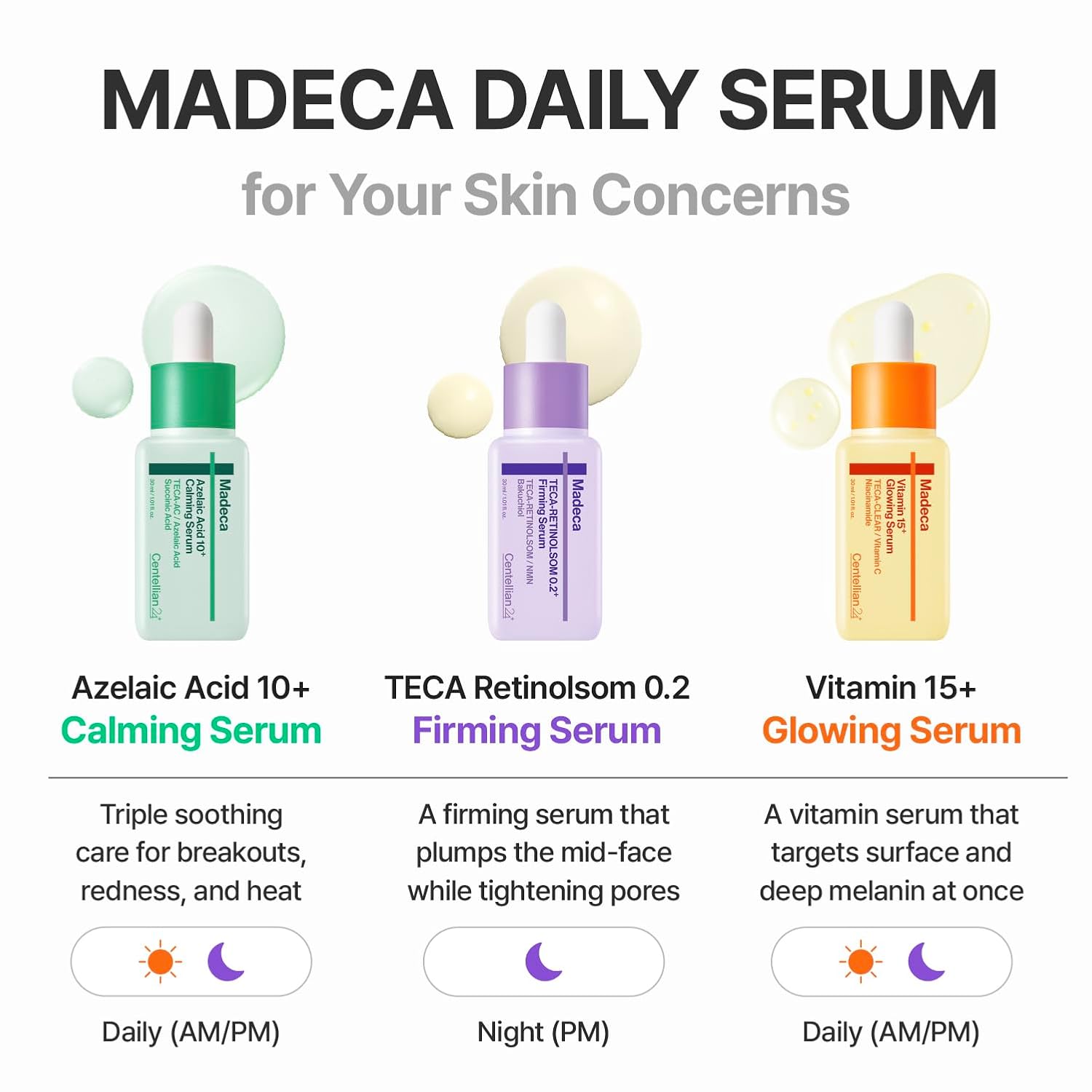 Madeca Vitamin 15+ Glowing Serum 30ml | Centellian24