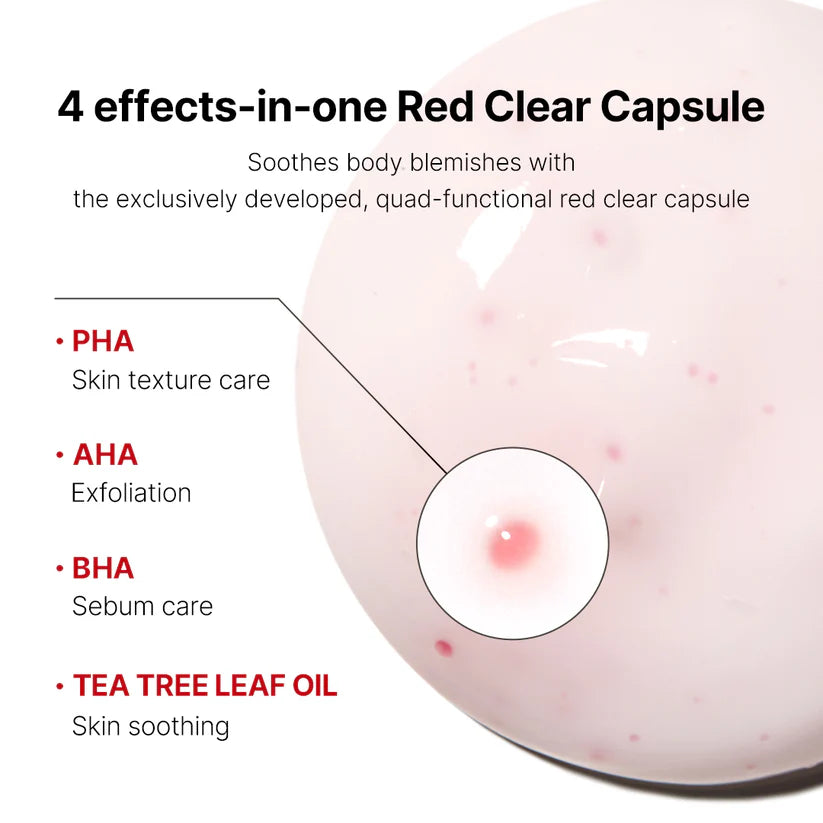 Red Clear Capsule Body Lotion 230ml | MEDICUBE