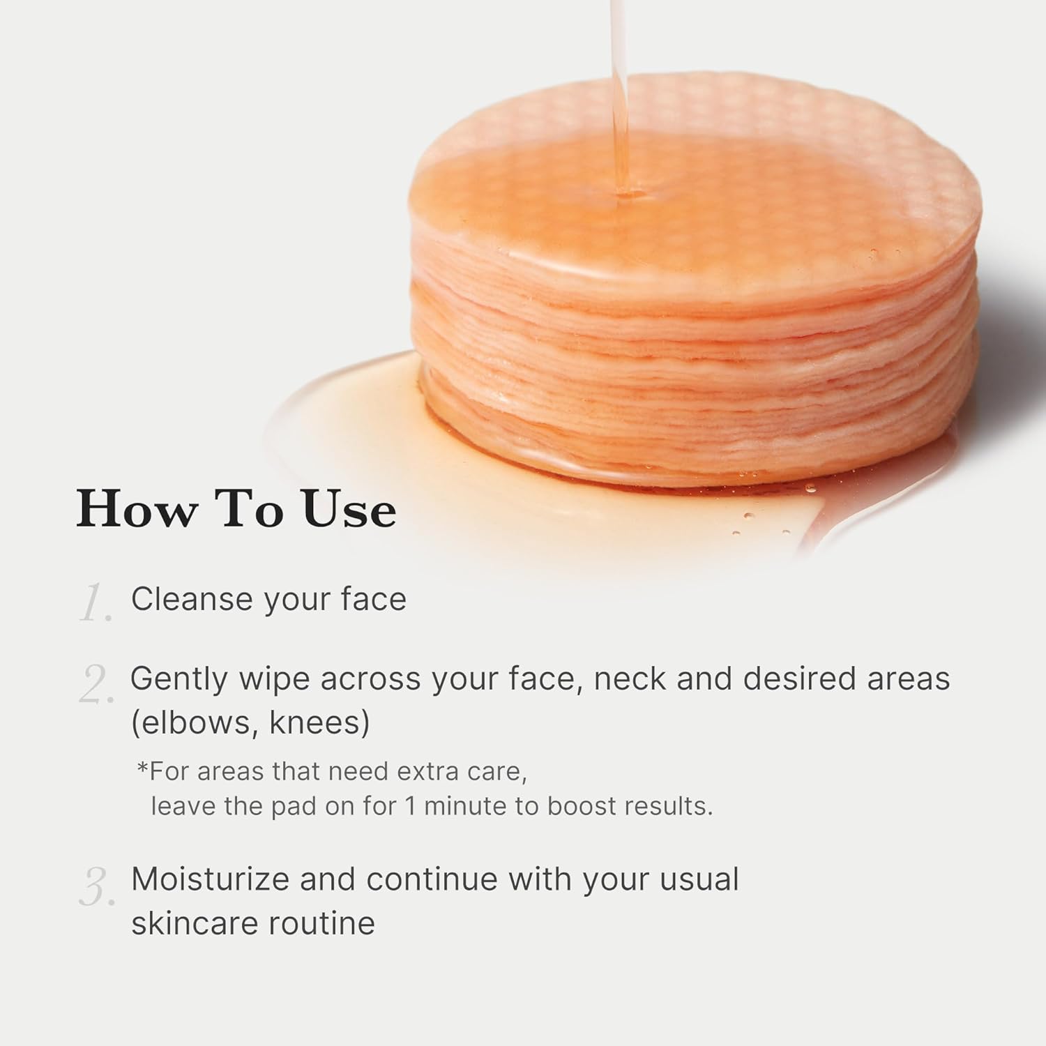 Red Succinic Acid Peeling Pads 70pcs | MEDICUBE