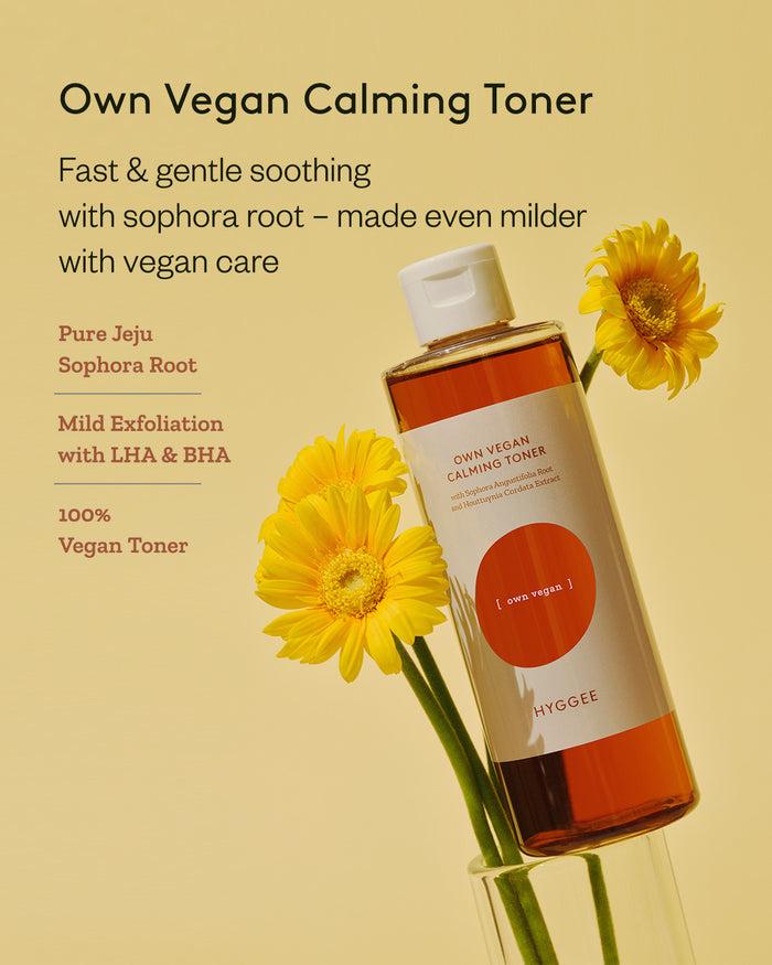 Own Vegan Calming Toner 250ml | HYGGEE