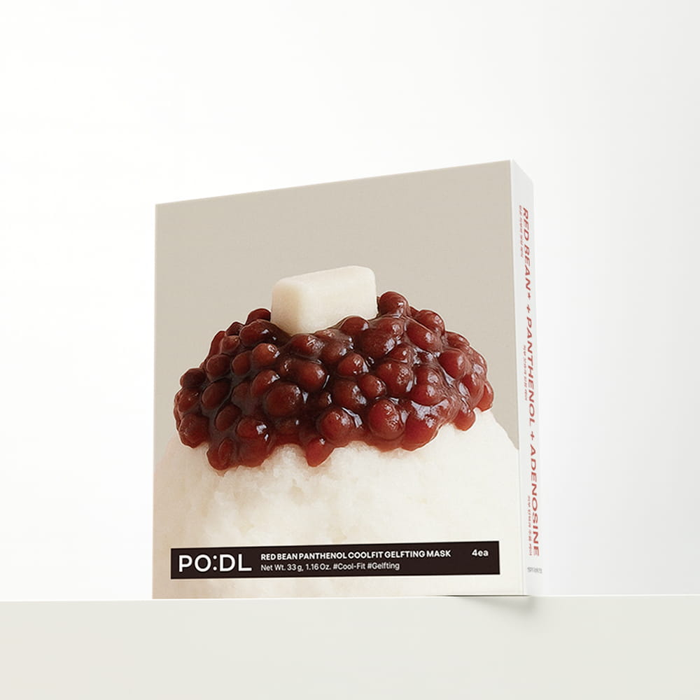 Red Bean Panthenol Coolfit Gelfting Mask (4ea) (+Special Gift) | PO:DL