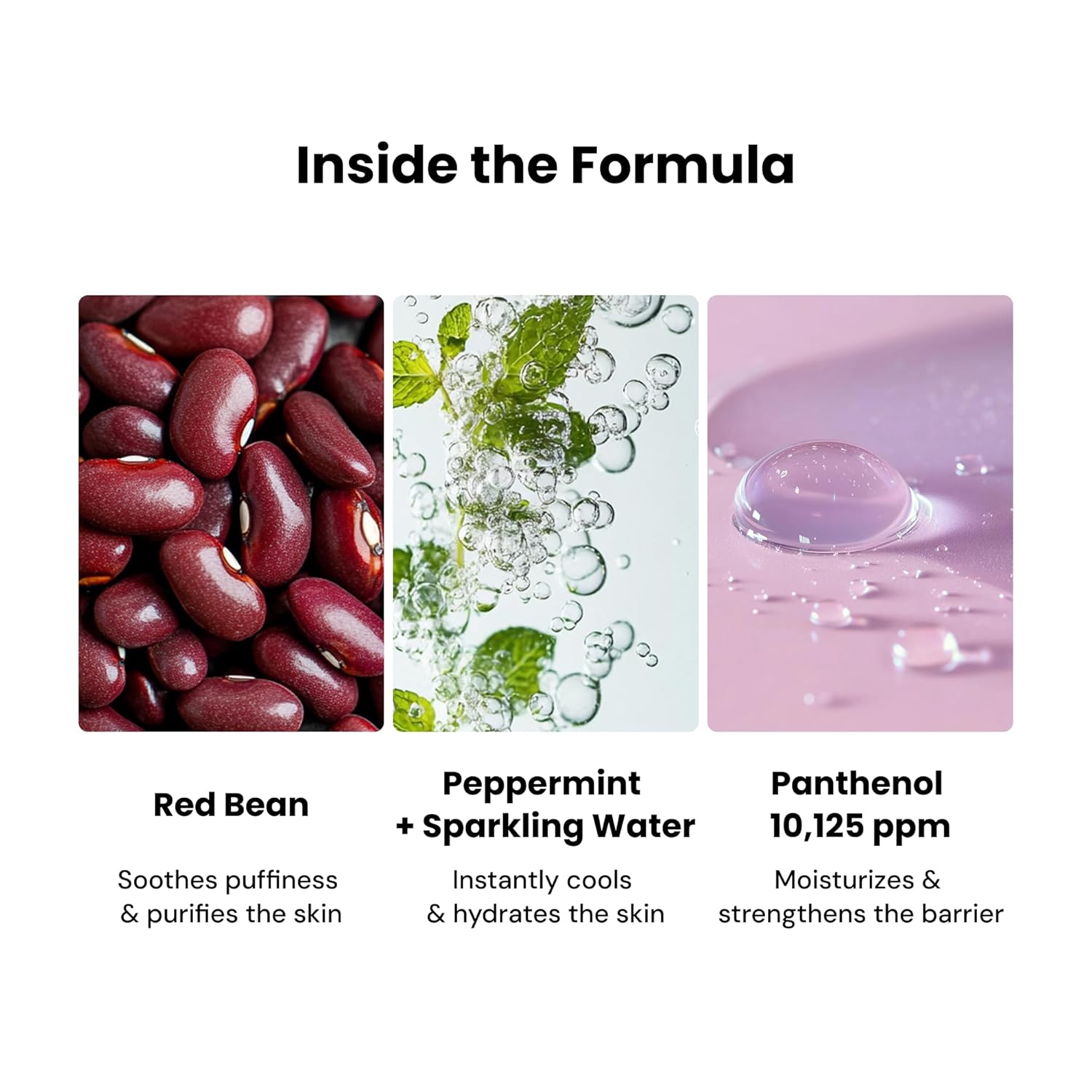 Red Bean Panthenol Coolfit Gelfting Mask (4ea) (+Special Gift) | PO:DL