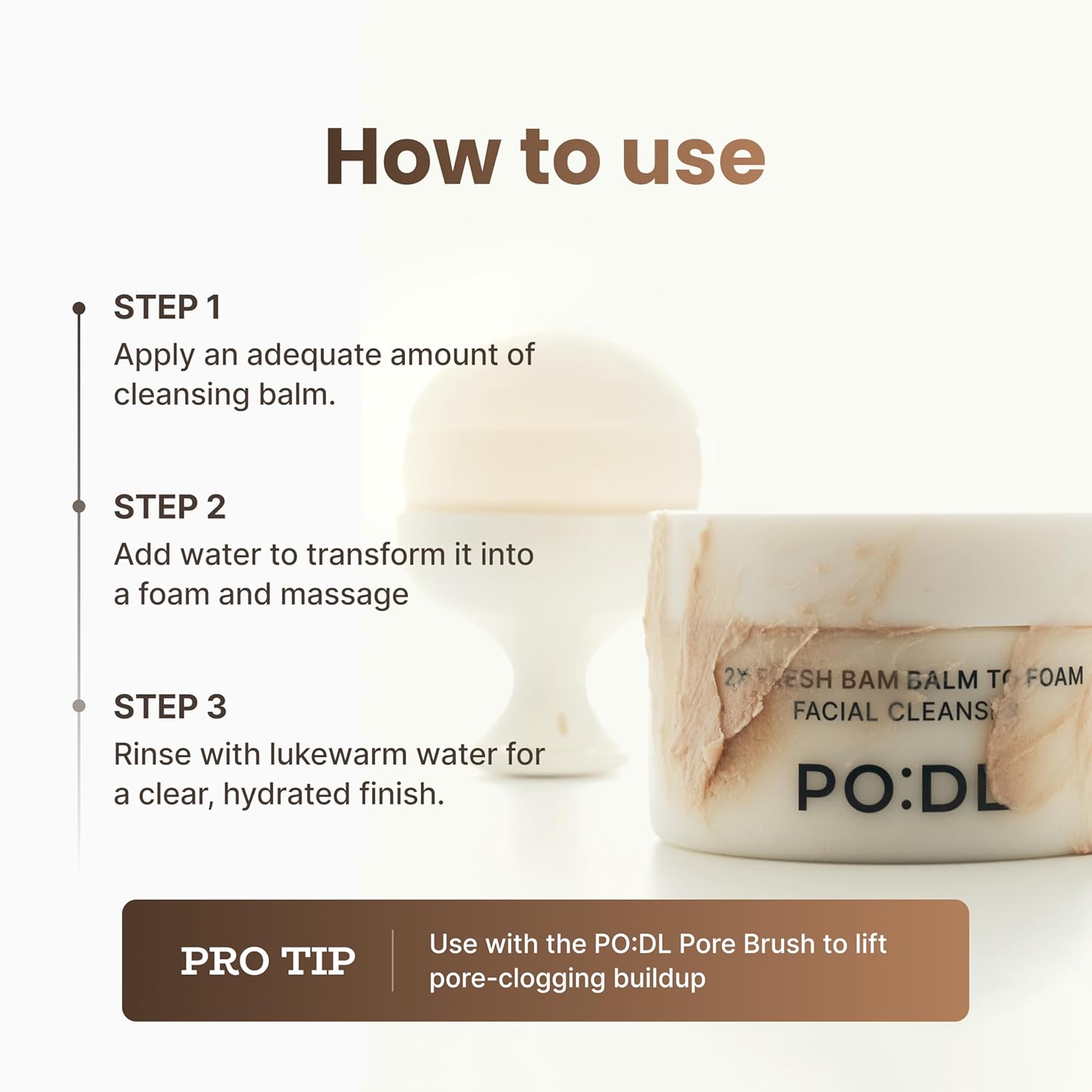 2X Fresh Bam Balm To Foam 130ml (+Special Gift) | PO:DL