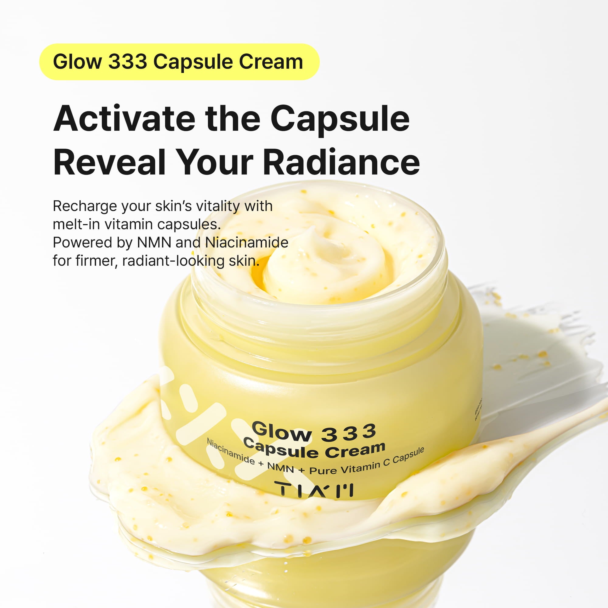 Glow 333 Capsule Cream 50ml | TIA’M