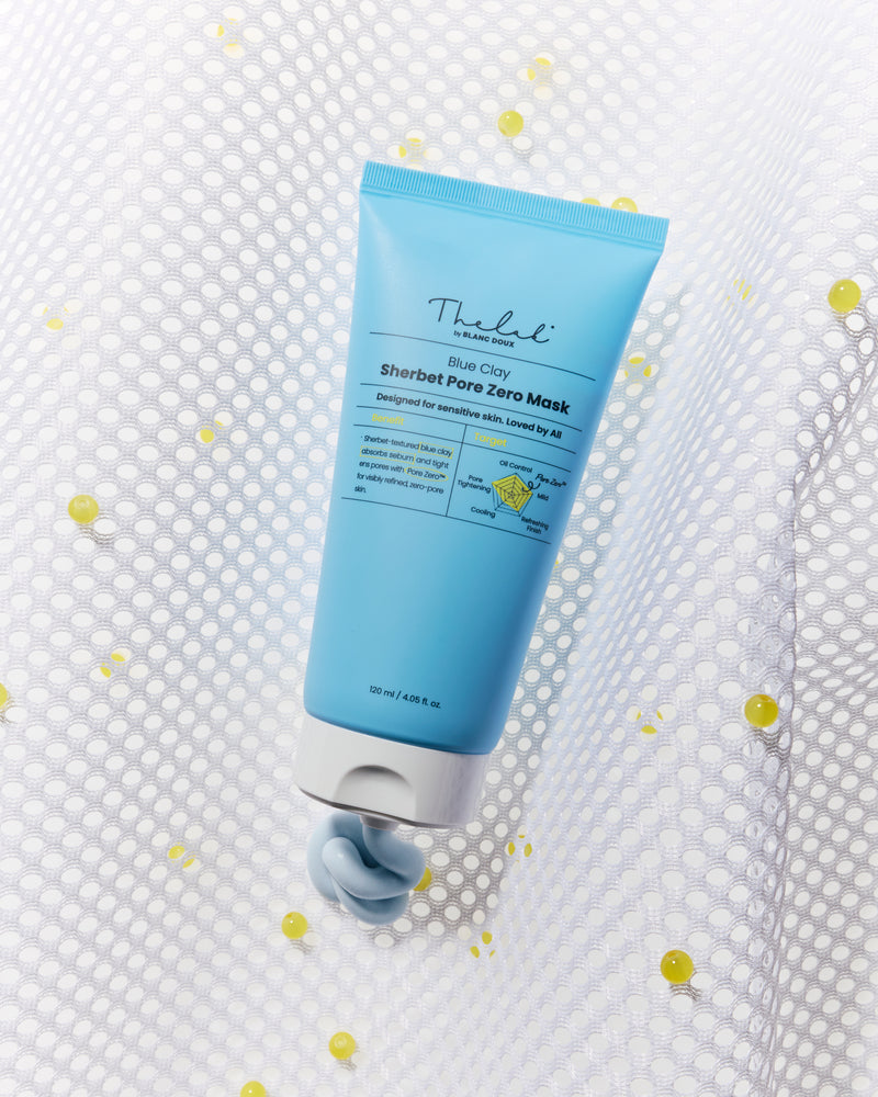 BlueClay Sherbet Pore Zero Mask 120ml | The LAB by BLANC DOUX