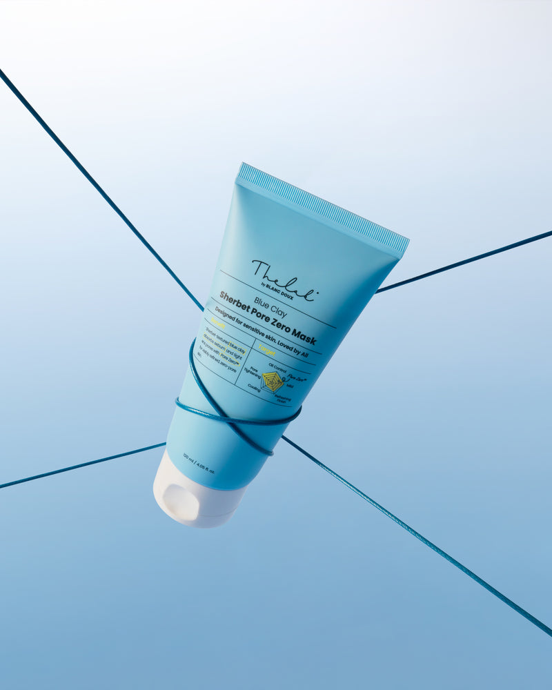 BlueClay Sherbet Pore Zero Mask 120ml | The LAB by BLANC DOUX