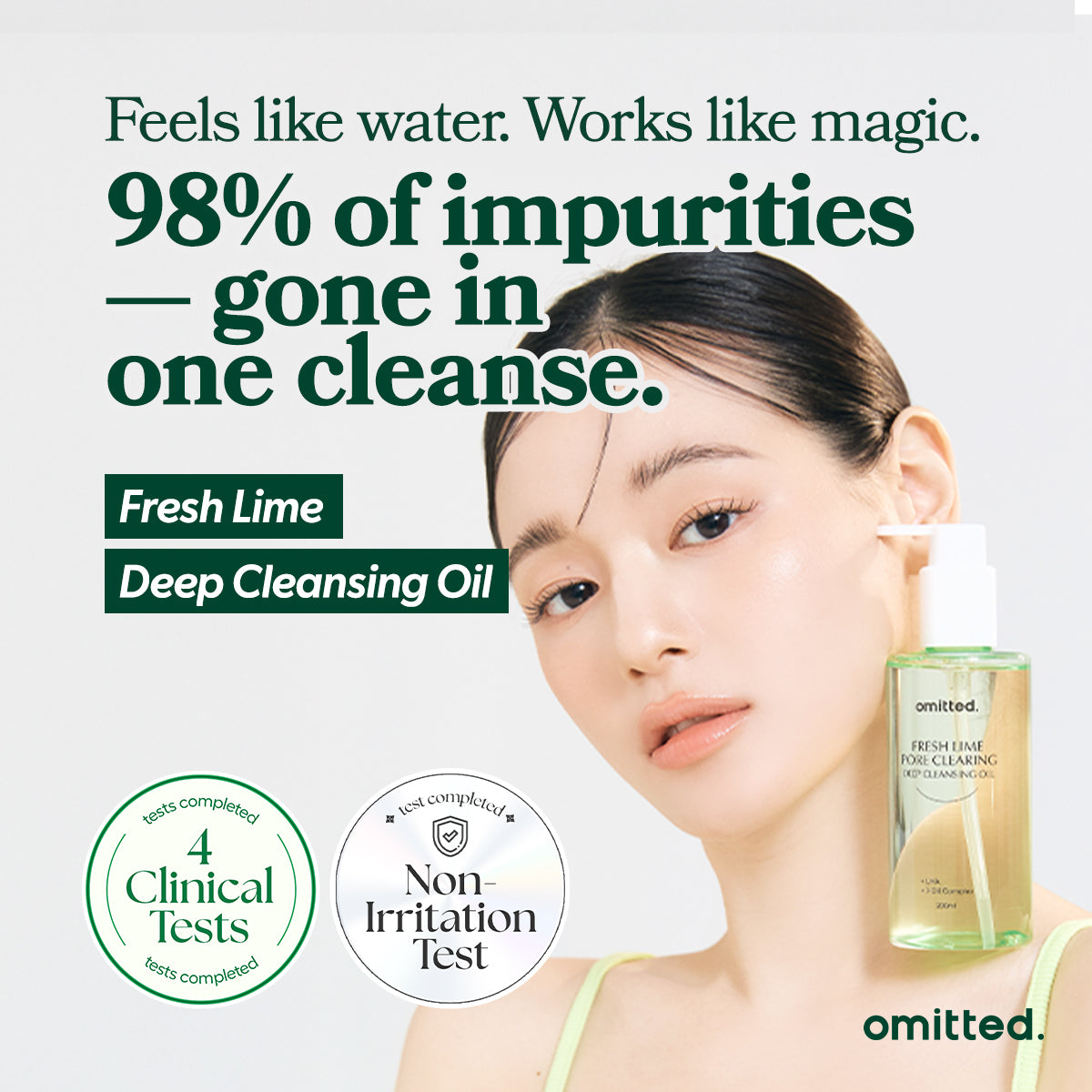 Fresh Lime Pore Clearing Deep Cleansing Oil 200ml | Omitted