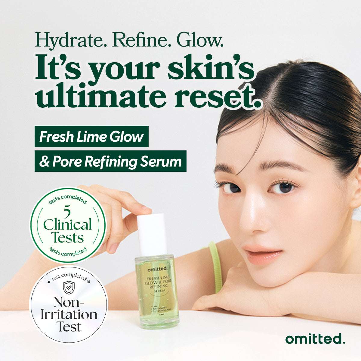 Fresh Lime Glow & Pore Refining Serum 50ml | Omitted