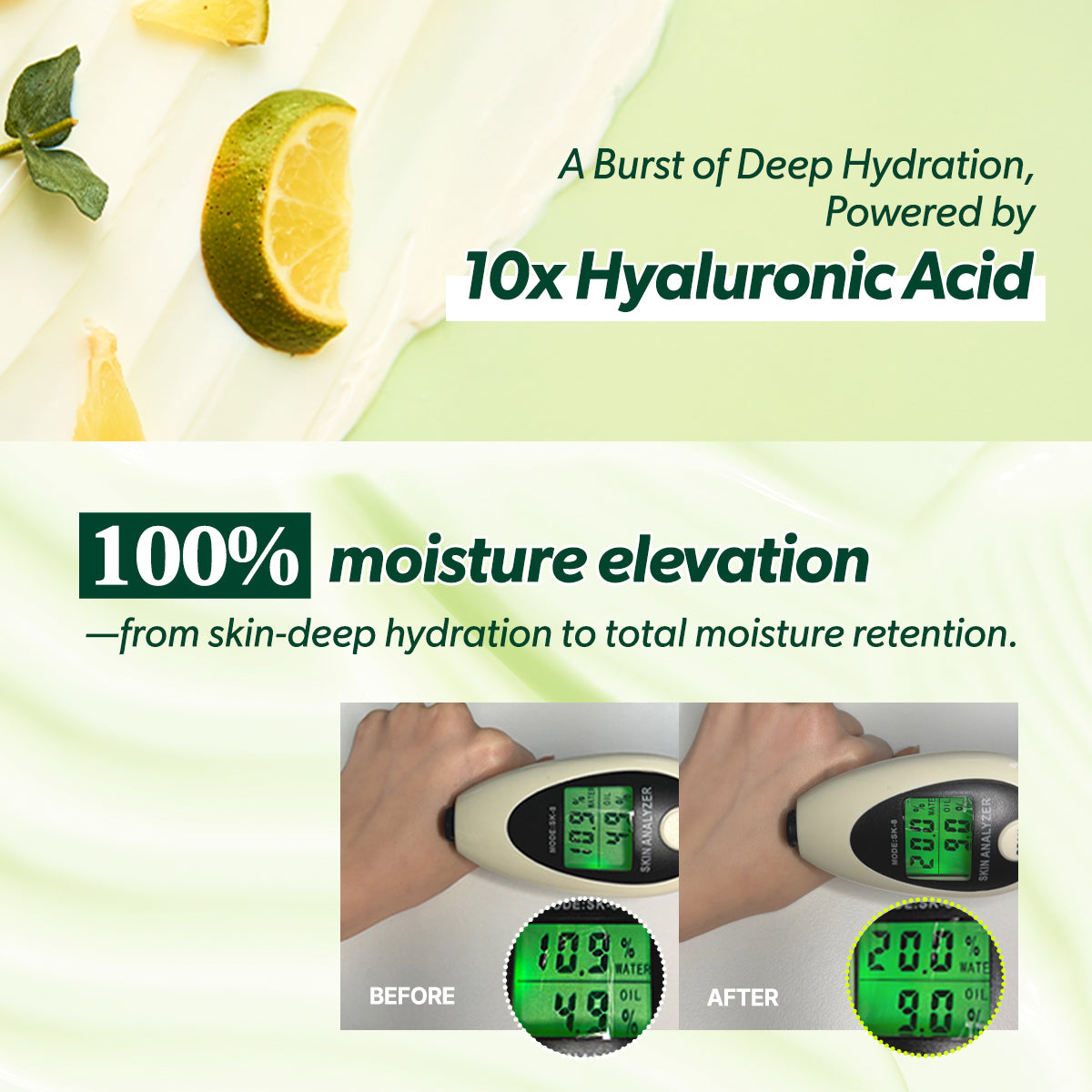 Fresh Lime Glow & Super Hydrating Moisturizer 80ml | Omitted