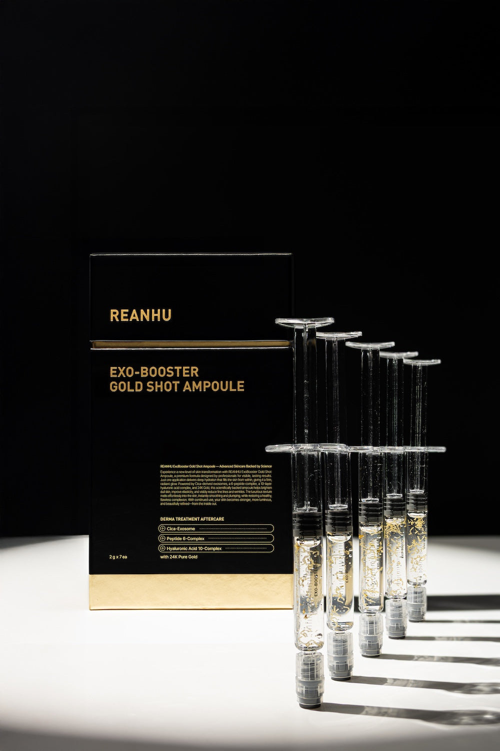 Reanhu Exo-Booster Goldshot Ampoule 2mg 7ea | Dr.Petit