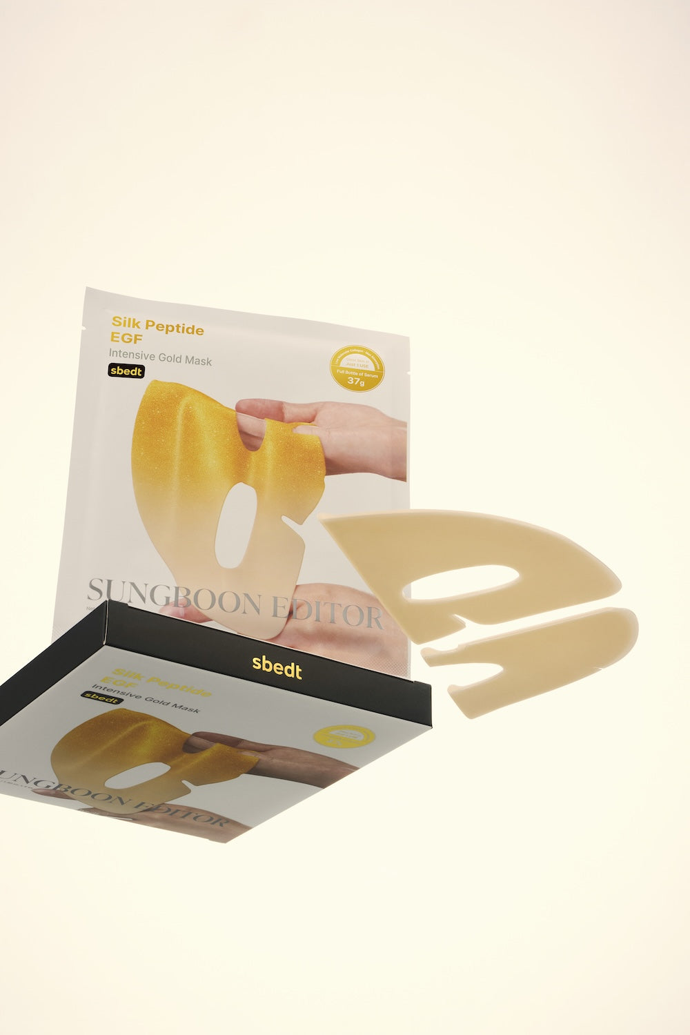 Silk Peptide EGF Intensive Gold Mask 37g*4ea | Sungboon Editor