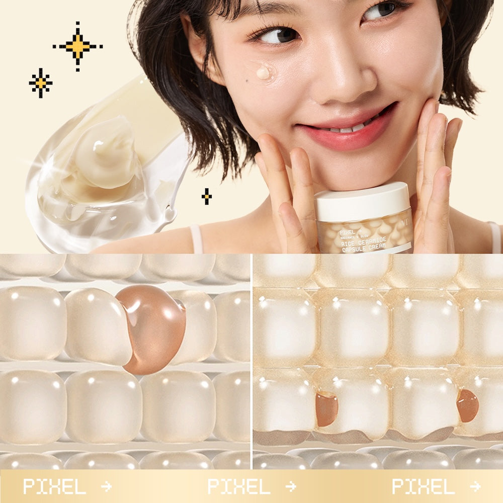 VT Cosmetics Rice Ceramide Capsule Cream - Artisanal Hydration