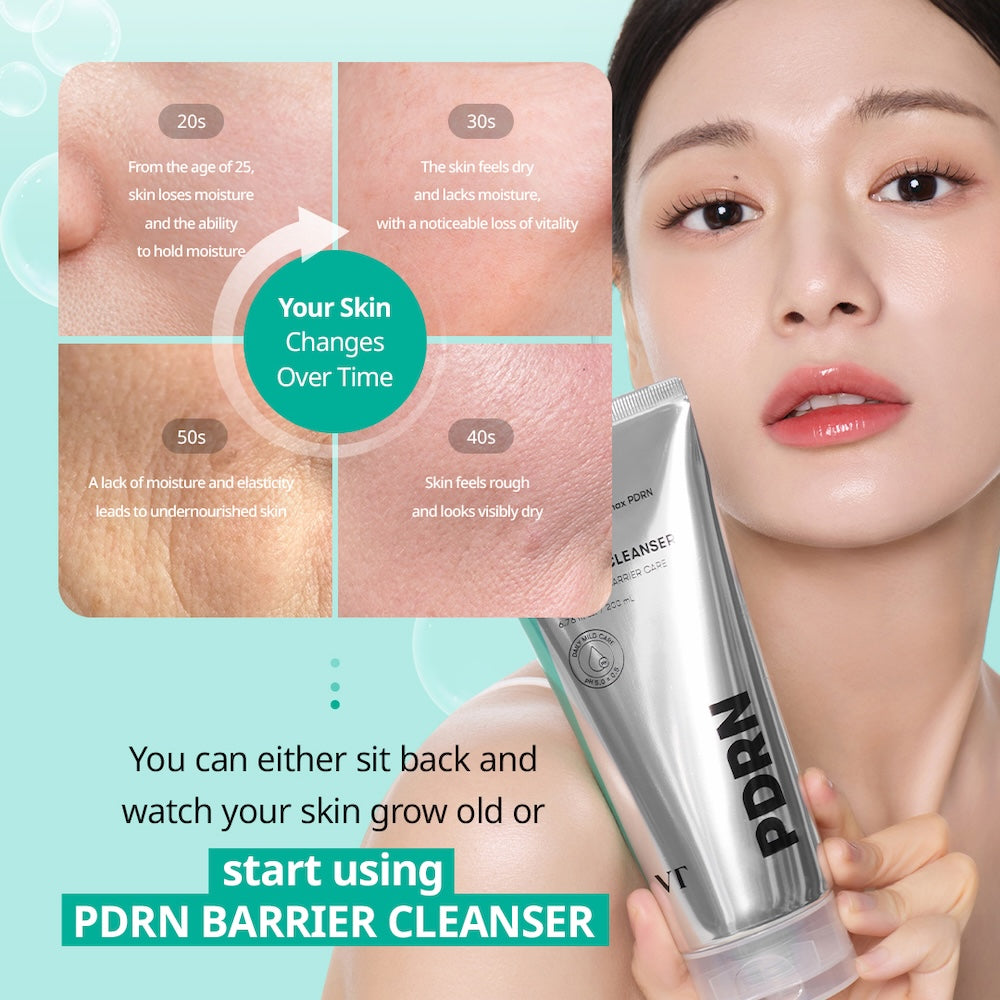 VT Cosmetics PDRN Barrier Cleanser - Artisanal Luxury Cleanser
