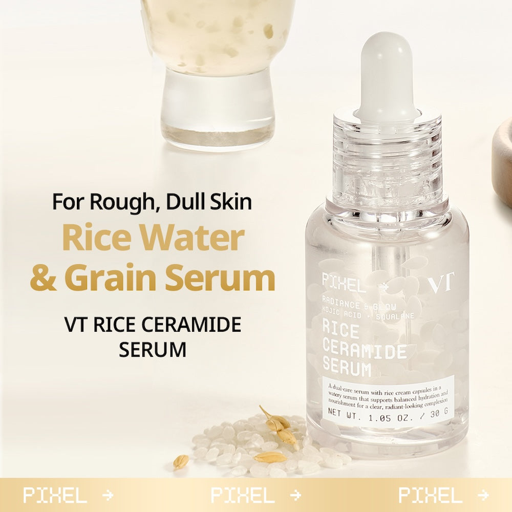 VT Cosmetics Rice Ceramide Serum | Handcrafted Luxury Hydration