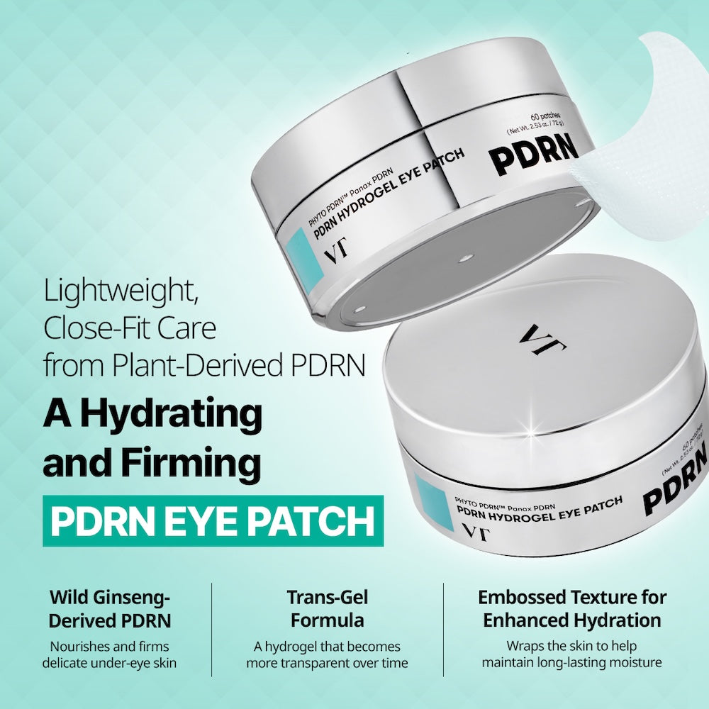 VT Cosmetics PDRN Hydrogel Eye Patch - Artisanal Luxury Care