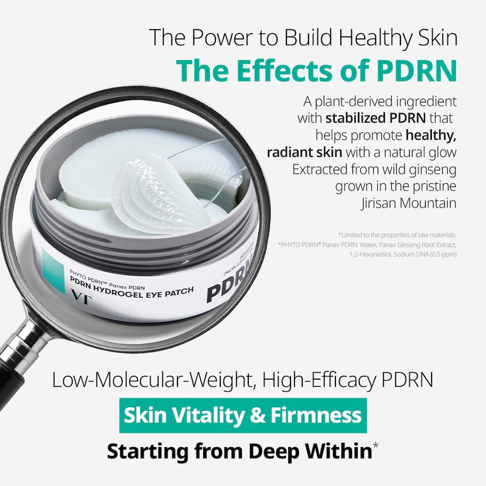 VT Cosmetics PDRN Hydrogel Eye Patch - Artisanal Luxury Care