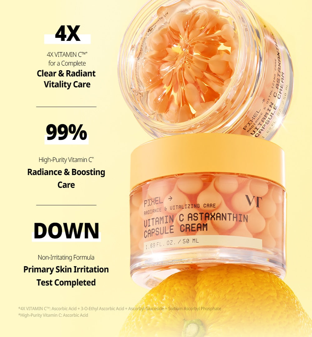 Vitamin C Astaxanthin Capsule Cream 50ml | VT Cosmetics