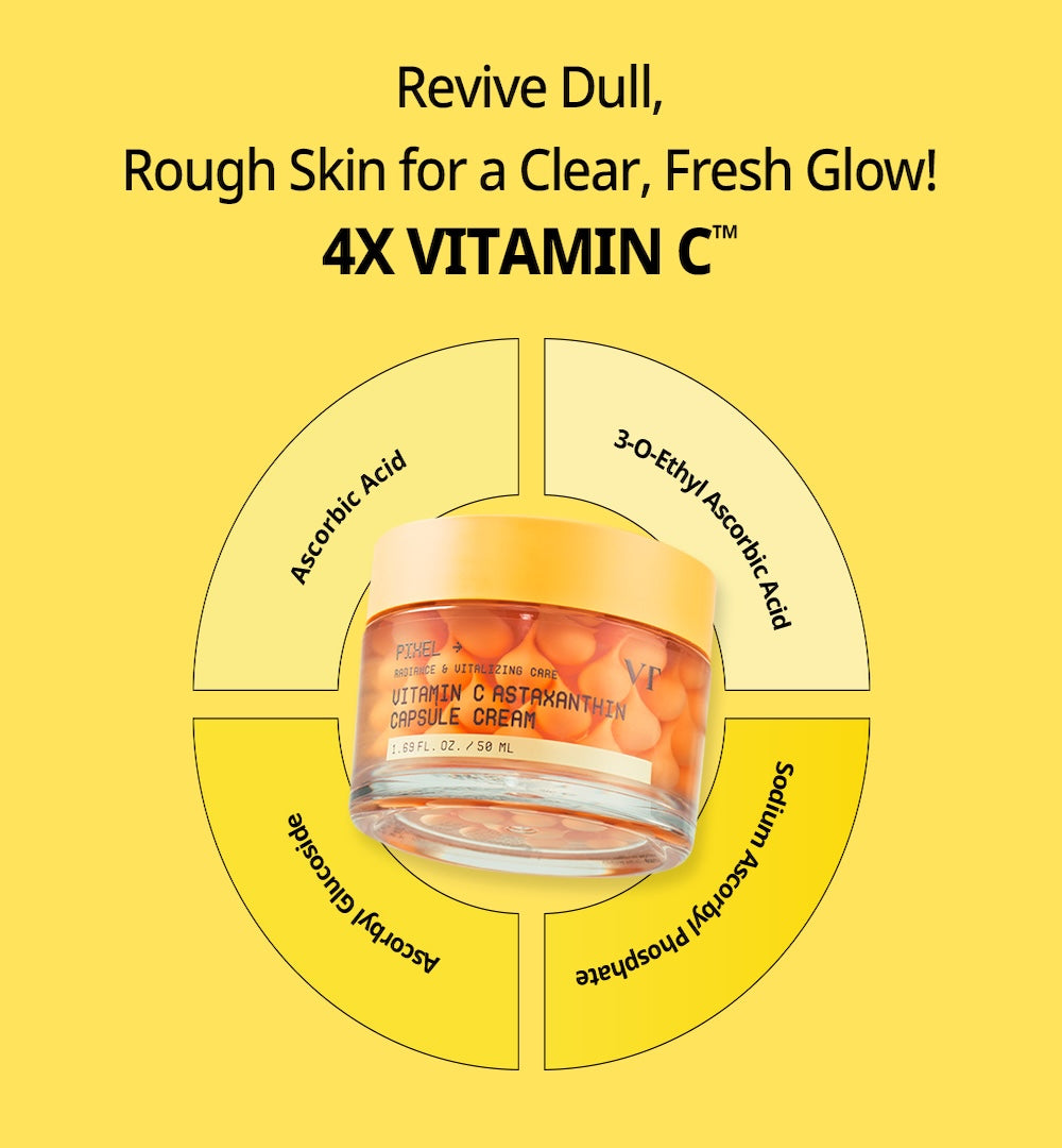 Vitamin C Astaxanthin Capsule Cream 50ml | VT Cosmetics