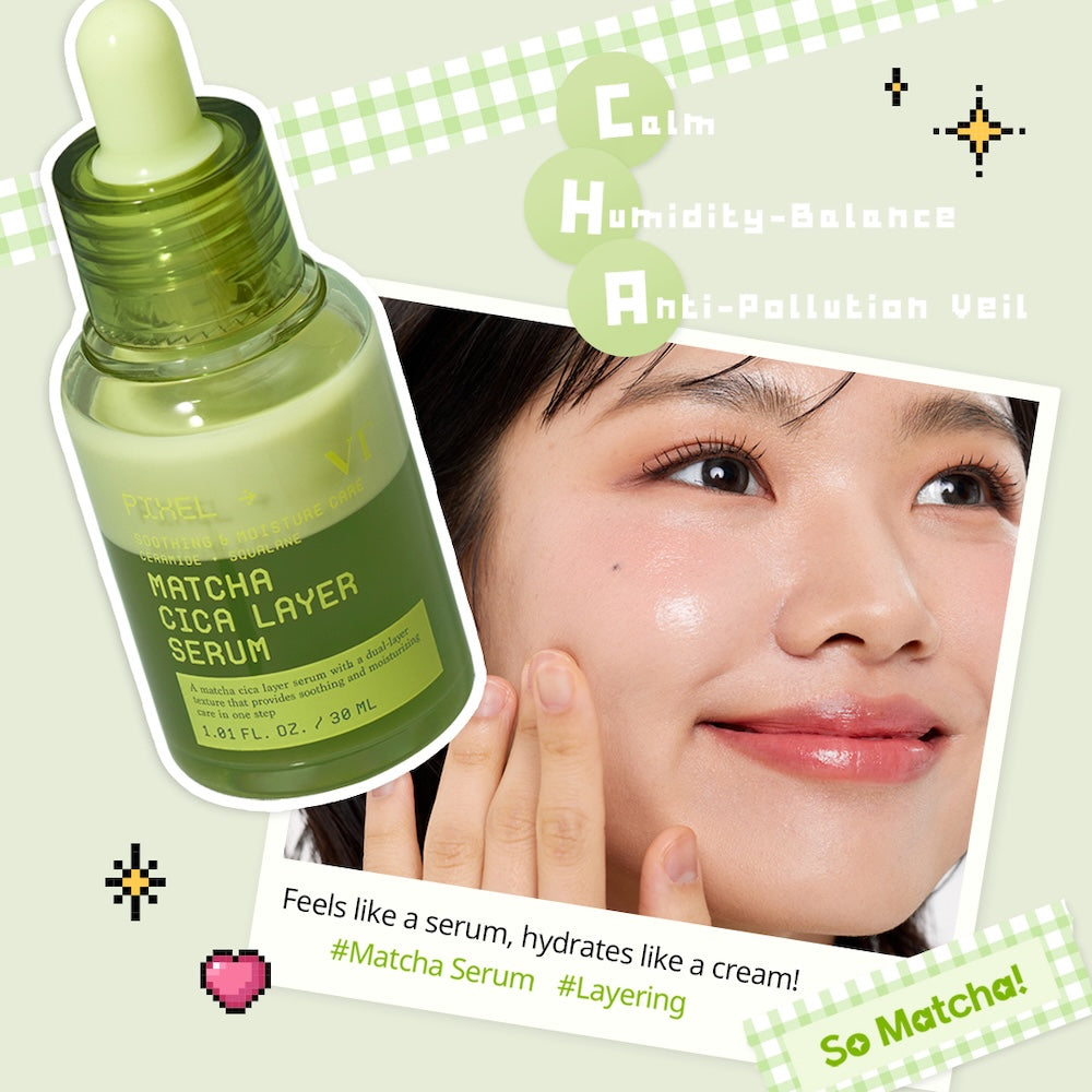 Matcha Cica Layer Serum 30ml | VT Cosmetics