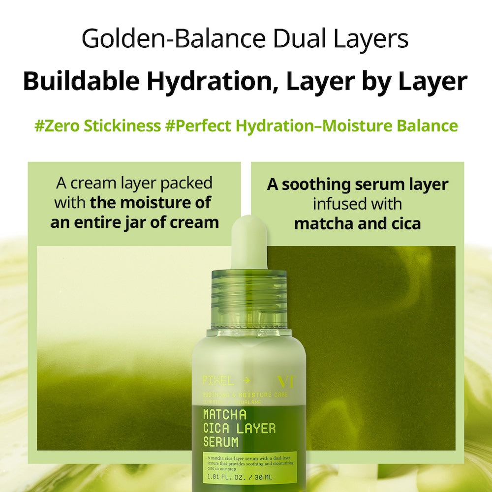 Matcha Cica Layer Serum 30ml | VT Cosmetics