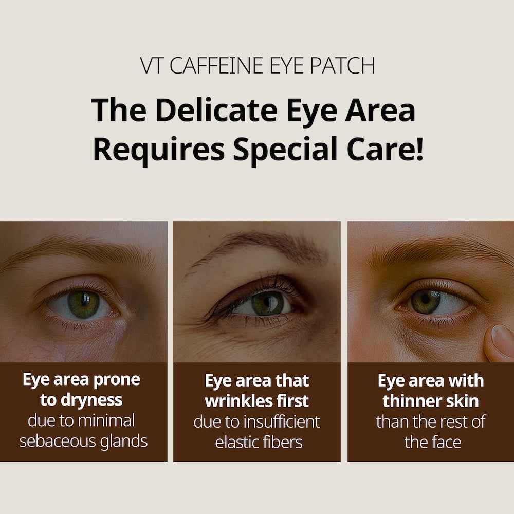 CAFFEINE Eye Patch 110ml*60ea | VT Cosmetics