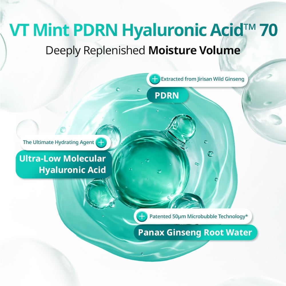 PDRN Hyaluronic Acid Micro Bubble Serum 70ml | VT Cosmetics