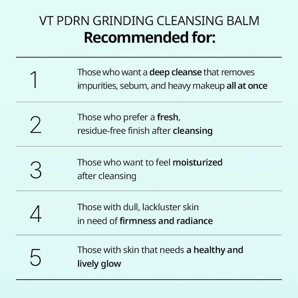 PDRN Grinding Cleansing Balm 50ml | VT Cosmetics