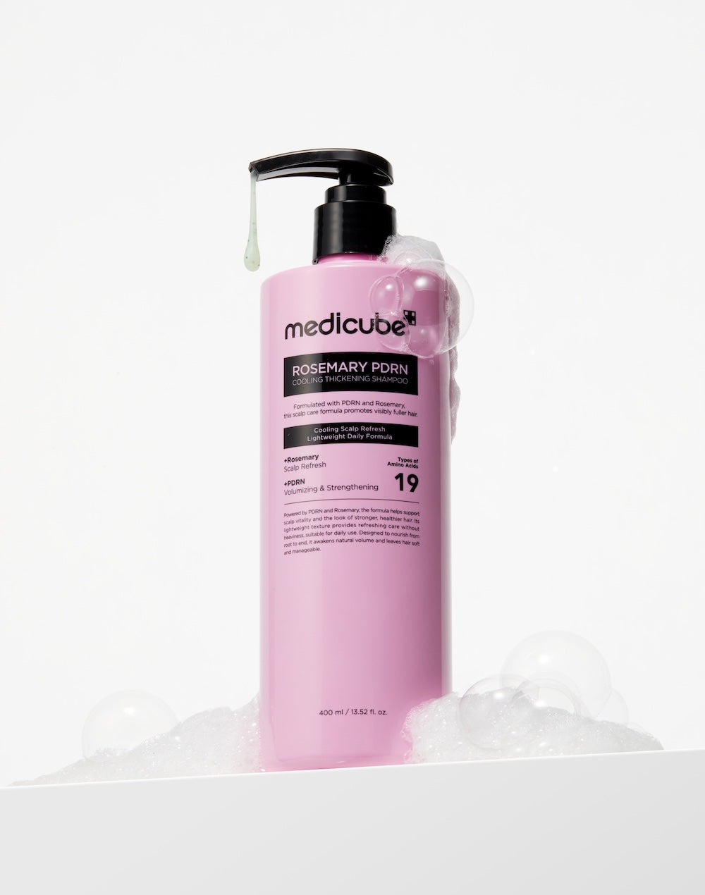 Rosemary PDRN Cooling Thickening Shampoo 400ml | MEDICUBE