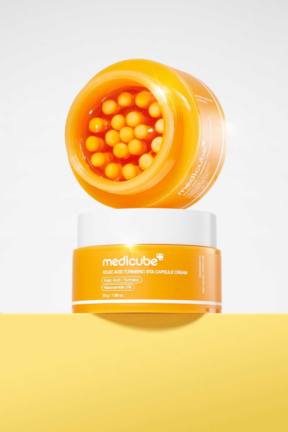 Kojic Acid Turmeric Vita Capsule Cream 53g | MEDICUBE