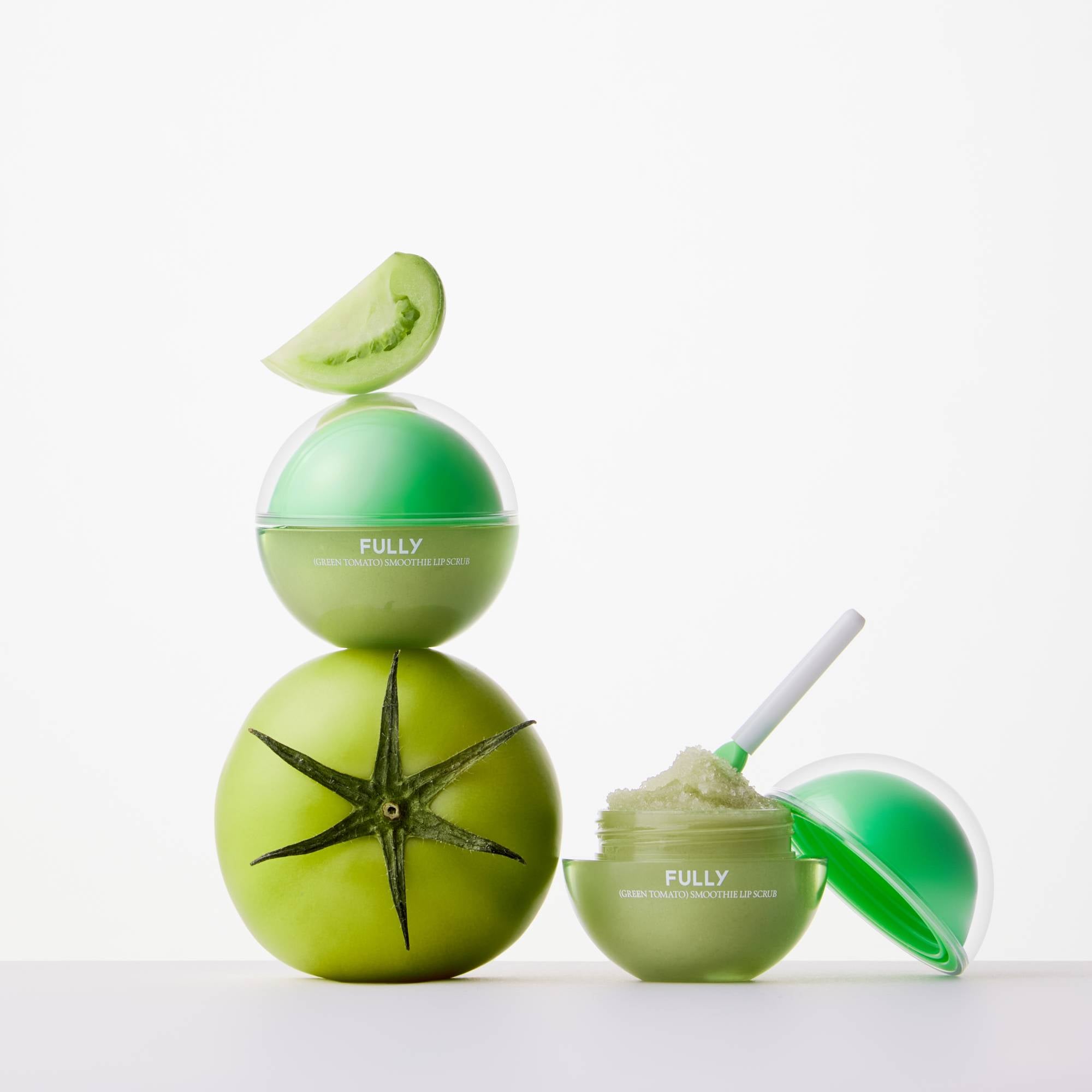 Green Tomato Smoothie Lip Scrub 12g | FULLY