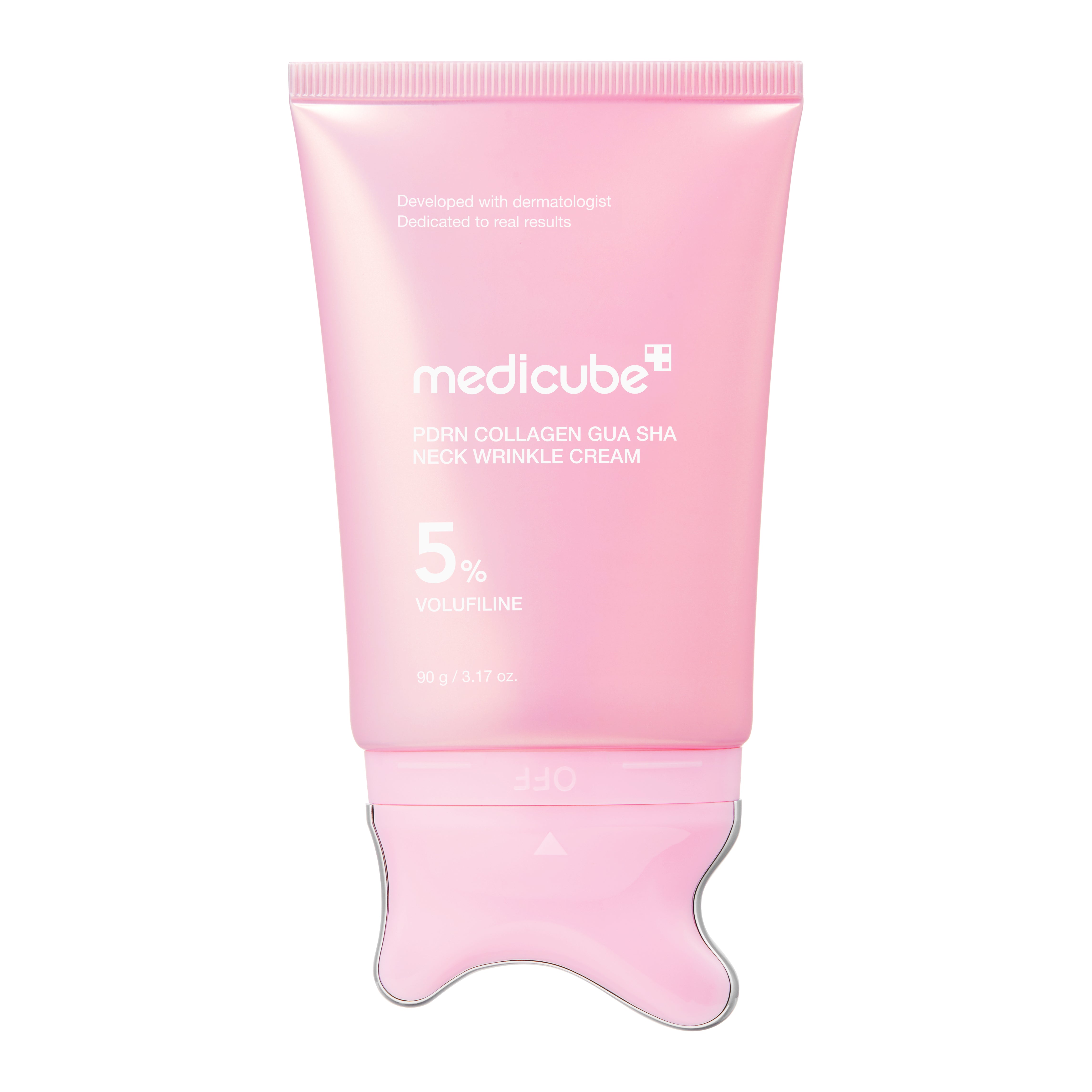 MEDICUBE PDRN Collagen Gua Sha Neck Cream for Firming Hydration