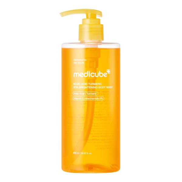 MEDICUBE Kojic Acid Turmeric Body Wash for Radiant Skin