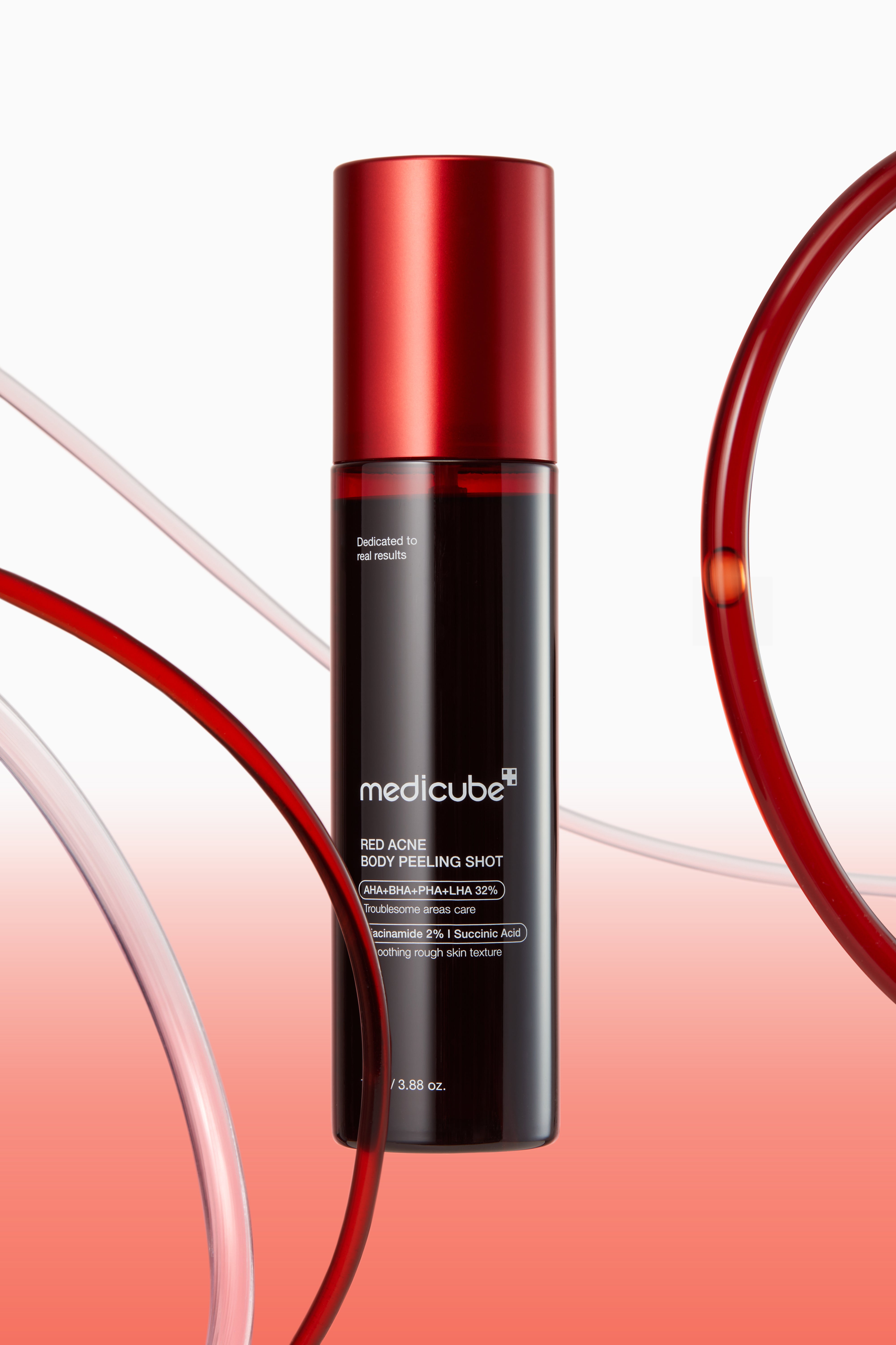Red Acne Body Peeling Shot 110ml | MEDICUBE