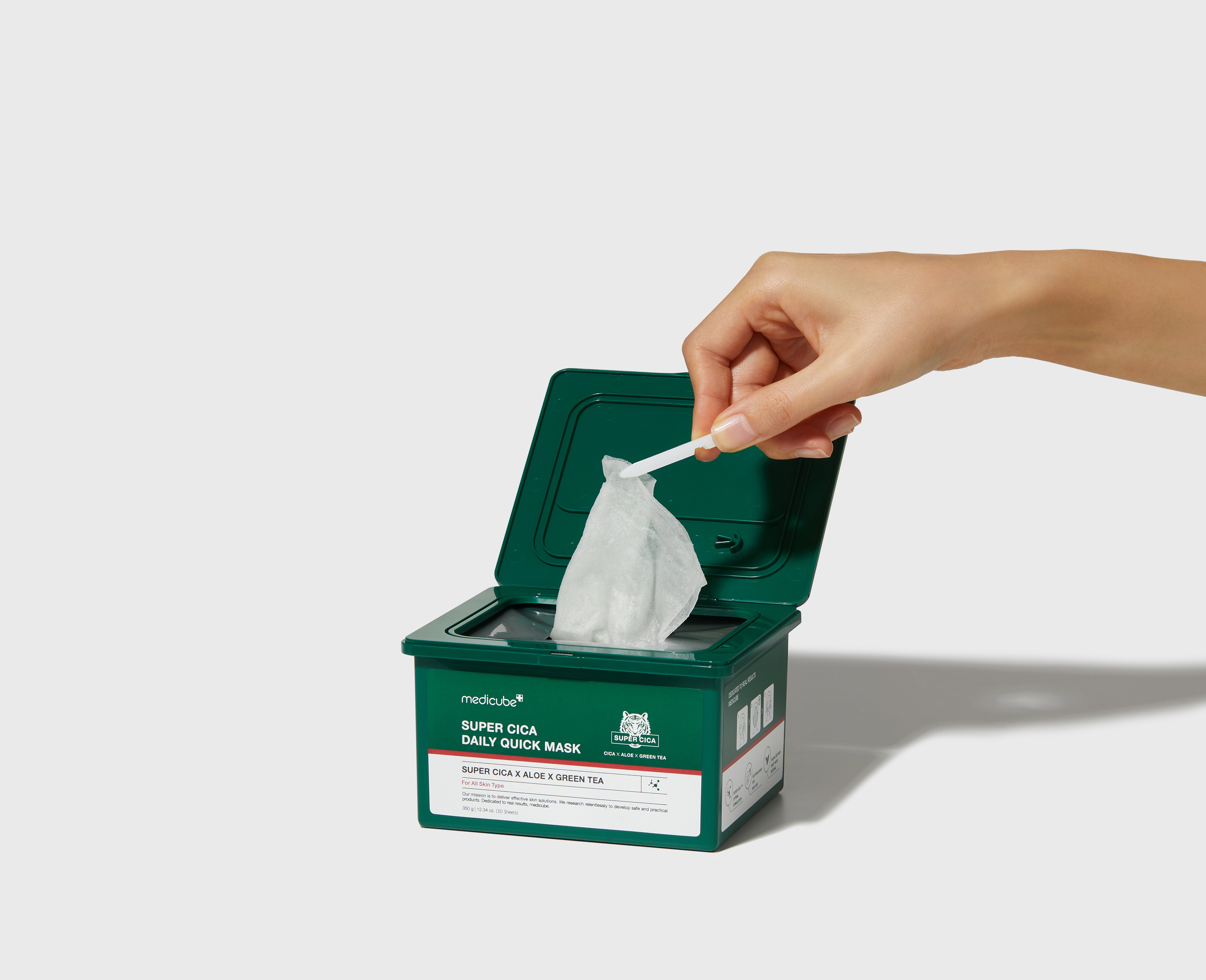 MEDICUBE Super Cica Daily Quick Mask - Soothing Hydration