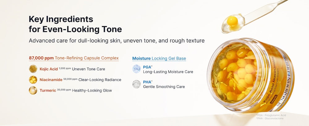 Kojic Acid Niacinamide Brightening Capsule Cream 55g | Sungboon Editor