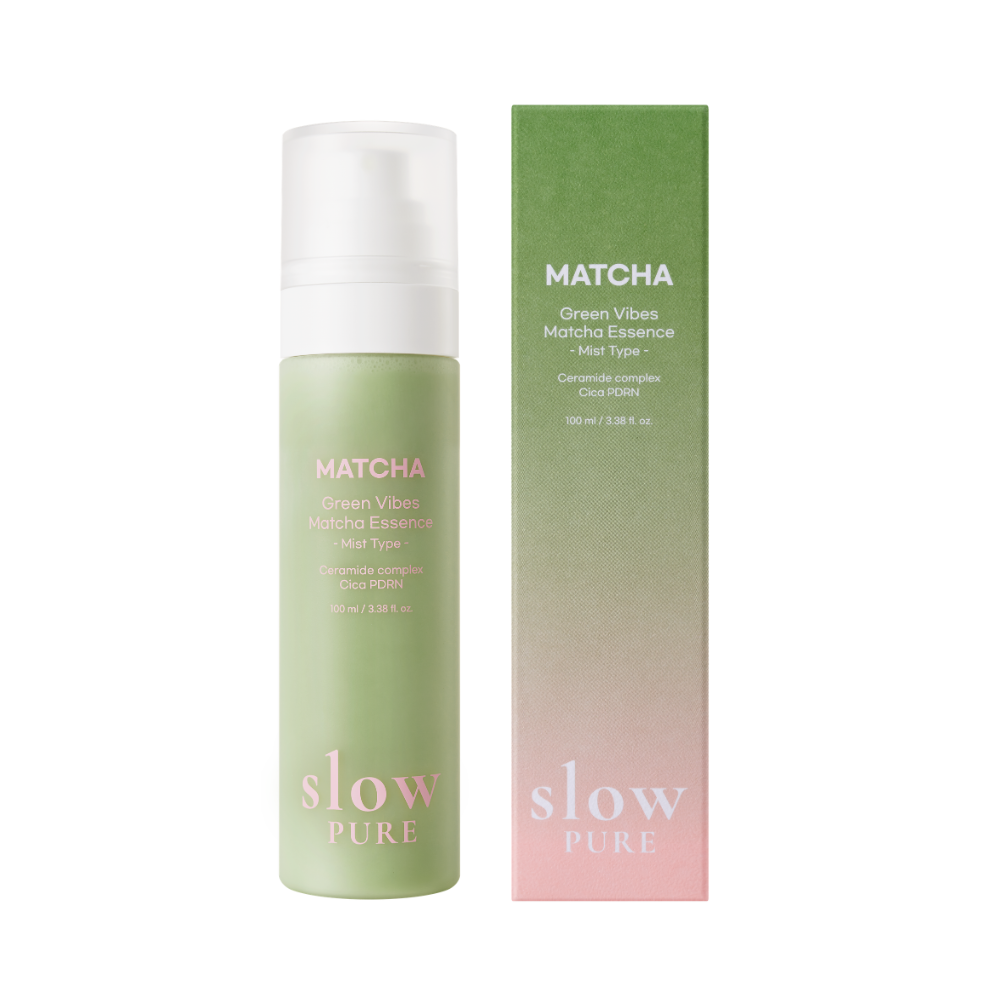 Green Vibes Matcha Essence (Mist Type) 100ml | Slowpure