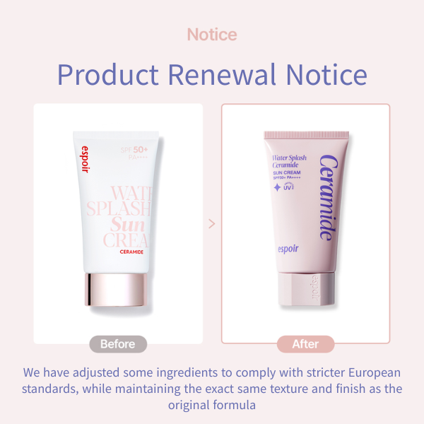 Water Splash Sun Cream Ceramide 50ml | Espoir