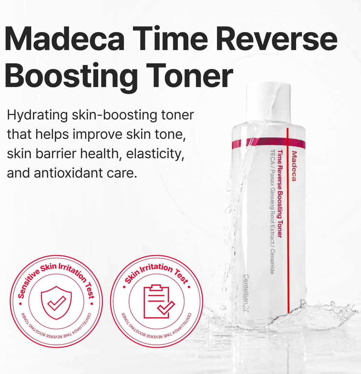 Madeca Time Reverse Boosting Toner 250ml | Centellian24