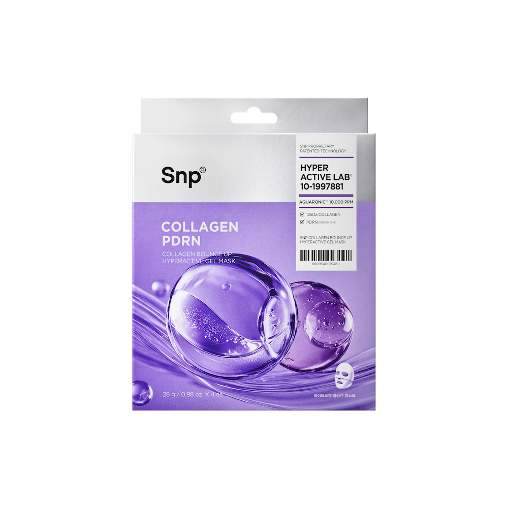 Collagen Bounce Up Hyperactive Gel Mask 28g x 4ea | SNP