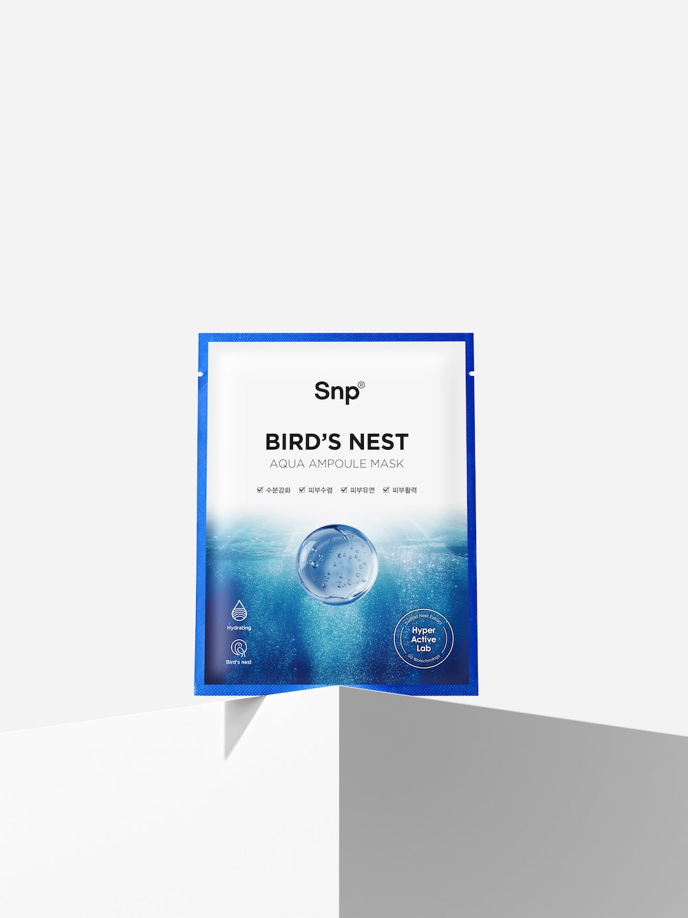 Bird's Nest Aqua Ampoule Mask 25ml x 10 Sheets | SNP